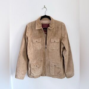 Vintage Eddie Bauer Seattle Suede Jacket | Women’s Large | Washable Suede